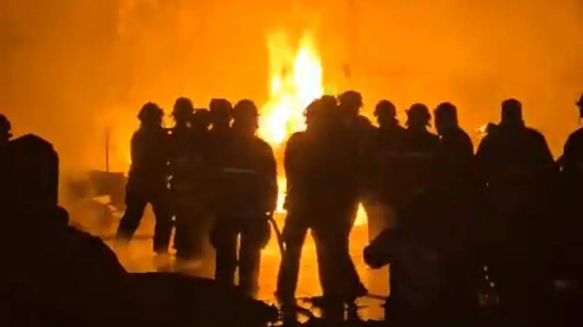 Incendio en Delicias